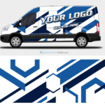 Ford Transit vector wrap design 3