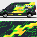Ford Transit vector wrap design 2