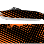 boat wrap design vector 1