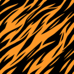 vector tiger stripe pattern