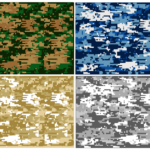 free digi camo vector pattern