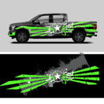 Vector Truck Vehicle Wrap Design