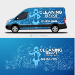 Transit cleaning wrap design