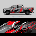 Truck Graphic abstract design