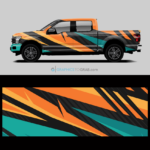 Orange Graphic line livery