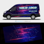 technology vector wrap design