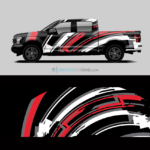 Truck vehicle wrap design 2