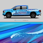 Auto Detailing wrap design