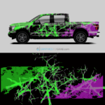 Vector graphics Vehicle Wrap Design