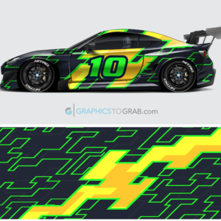 Race car vector design