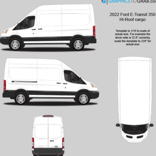 2022 Ford E-Transit 350 Hi-Roof cargo