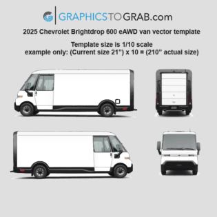 2025 Chevrolet Brightdrop 600 eAWD van