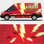 Electrician Van Wrap design 3