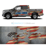 construction vehicle wrap design