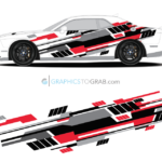 dodge challenger vector car stripes