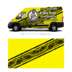 Electrician Van Wrap design