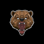 bear head logo