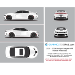 vector Template Dodge Charger SRT Hellcat
